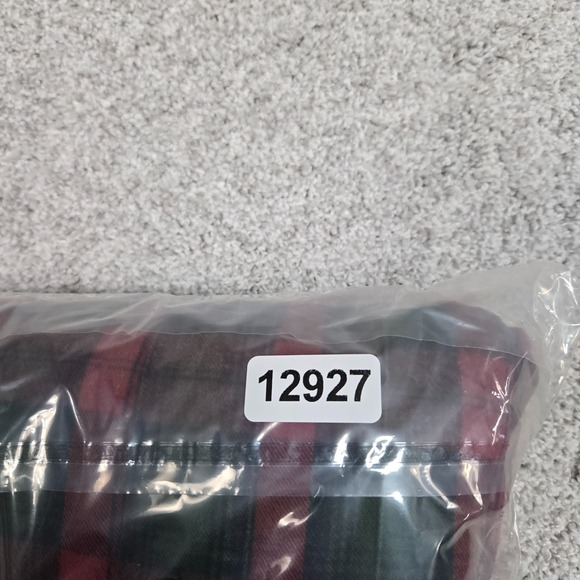 Vintage LL Bean Flannel Shirt Mens XL red green plaid distressed - Picture 11 of 11